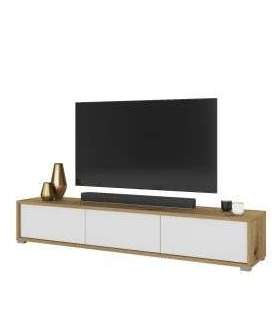 Tv-alus FRIDA 180 cm 249AMT38 tamm artisan/valge