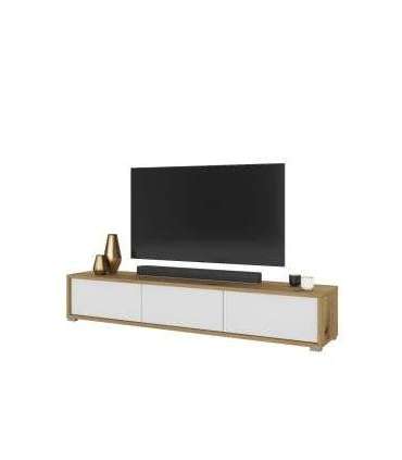 Tv-alus FRIDA 180 cm 249AMT38 tamm artisan/valge