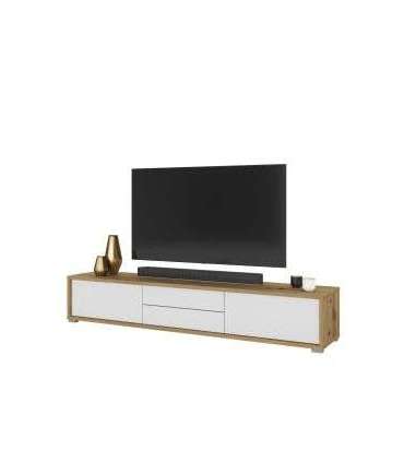 Tv-alus FRIDA 180 cm 249AMT39 tamm artisan/valge