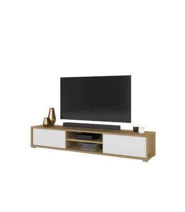 Tv-alus FRIDA 180 cm 249AMT40 tamm artisan/valge