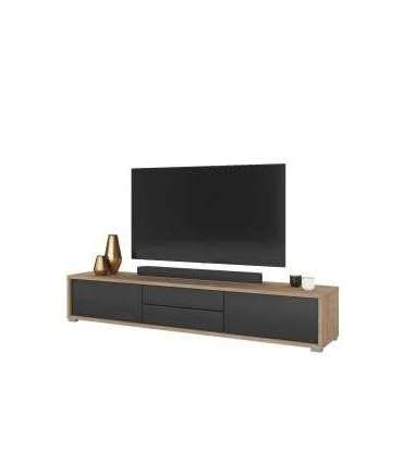 Tv-alus FRIDA 180 cm 24DJMT39 õlitatud tamm/antratsiit