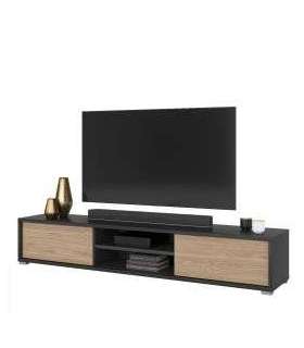 Tv-alus FRIDA 180 cm 24DJMT40 õlitatud tamm/antratsiit