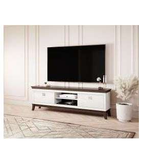 Tv-alus TISARO 2473LJ40 valge kõrgläige 196 cm