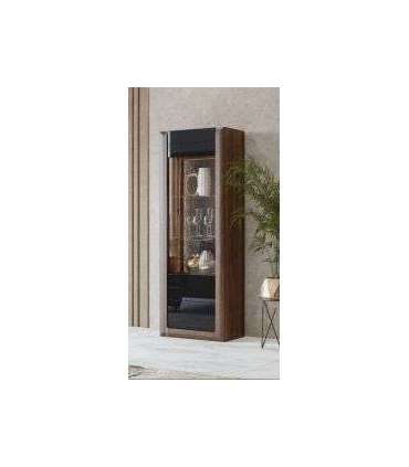 Vitriinkapp KASAI 24RWMI05 pähkel columbia/must läige