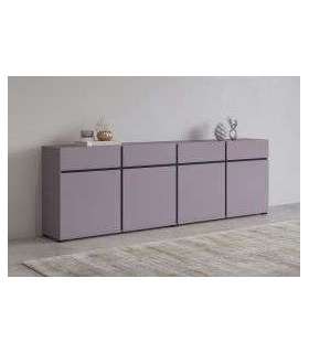 Kummut CROSS 24SWMY25 ploomlilla/must 225 cm