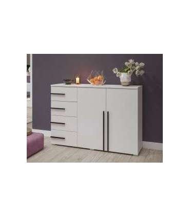 Kummut VIOLLA 2497LP45 valge 134 cm