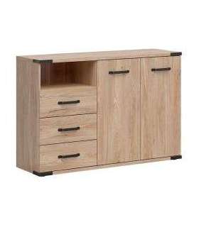 Kummut LARA KOM2D3S 130 cm