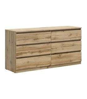 Kummut TETRIX KOM6S tamm wotan 150 cm