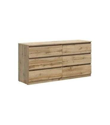 Kummut TETRIX KOM6S tamm wotan 150 cm