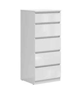 Kummut TETRIX KOM5S valge kõrgläige 50 cm