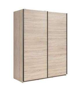 Liugustega riidekapp 153cm TETRIX tamm sonoma