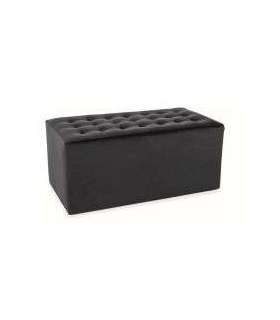 Tumba LORI 2 velvet must Bluvel 19