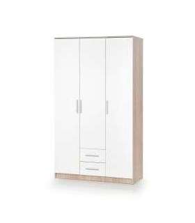 RIIDEKAPP 120CM LIMA S-3 MIX valge/sonoma