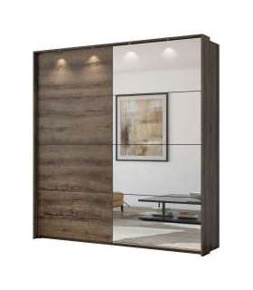 Liugustega riidekapp CENTURY 2D