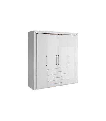 Riidekapp ARNO 2497LF20 valge 199cm