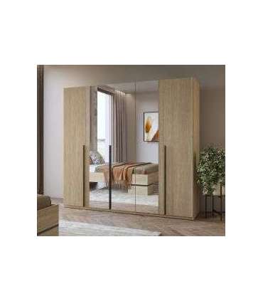 Riidekapp VIOLLA 225 cm 24DOLP21 õlitatud tamm