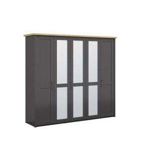 Riidekapp LOCARNO SZF2D3M 241 cm