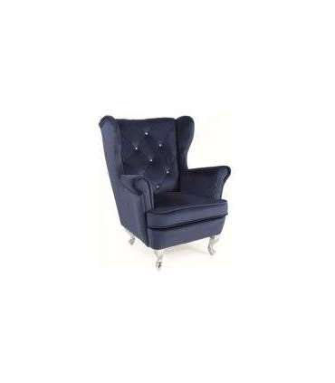 Laste tugitool LILI velvet sinine Bluvel 86