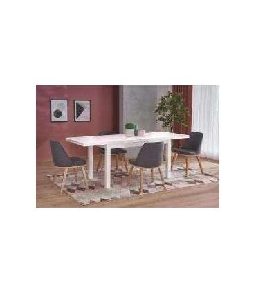 Pikendatav söögilaud TIAGO-2 valge 140/220