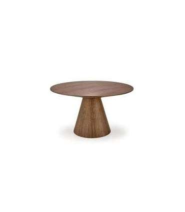 Ümmargune söögilaud HENDERSON pähkel 136 cm