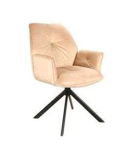 Pöörlev tool BOOGIE II velvet beež Bluvel 28