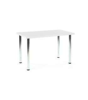 Söögilaud MODEX 120/68/75 cm kroom/valge