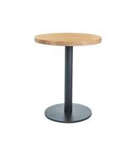 Ümmargune söögilaud PURO II tamm 80cm