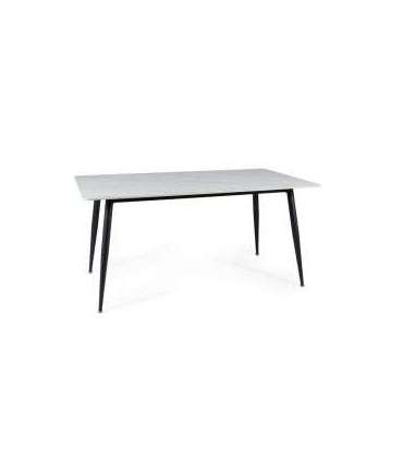 Söögilaud RION valge marmor 160x90 cm