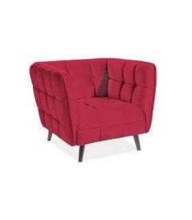 Tugitool Castello 1 velvet bordoo/wenge