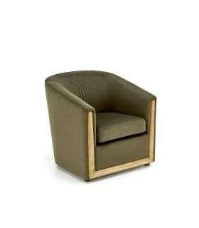 Tugitool ENRICO velvet roheline