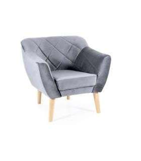 Tugitool KARO 1 velvet hall Bluvel 14/pöök