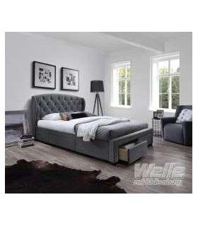 Sahtlitega voodi SABRINA 160 hall