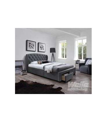 Sahtlitega voodi SABRINA 160 hall