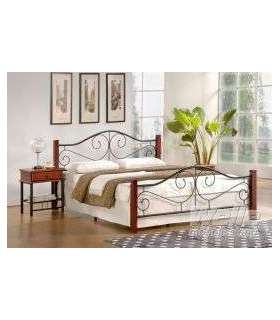 Voodi VIOLETTA 120 kirss/must