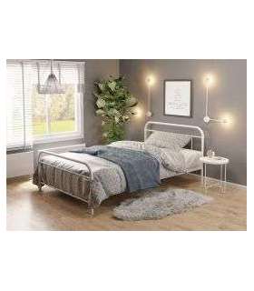 Voodi LINDA 120 valge