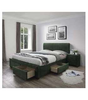 Pesukastiga voodi MODENA 3 160 roheline