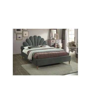 Voodi SANTANA velvet hall BLUVEL 14 160x200