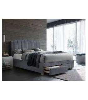 Voodi sahtlitega EMOTION velvet hall T142 160X200