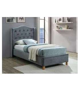 Voodi ASPEN velvet hall BLUVEL 14 90x200