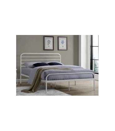 Voodi BOLONIA 140x200 valge