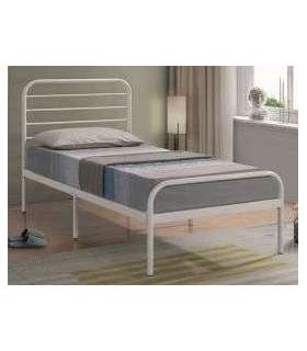 Voodi BOLONIA 90x200 valge