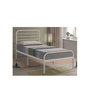 Voodi BOLONIA 90x200 valge