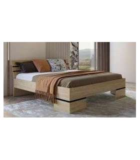 Voodi VIOLLA 180x200 24DOLP32 õlitatud tamm