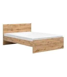 Voodi ZELE LOZ/140 tamm wotan 140x200 cm