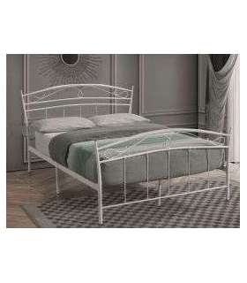 Voodi SIENA 140x200 valge