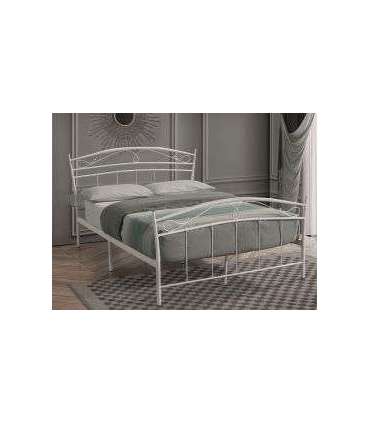 Voodi SIENA 140x200 valge