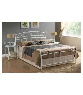 Voodi SIENA 120x200 valge