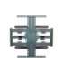 Gembird | Wall mount | WM-80STR-01 | Tilt, swivel, rotate | 40-80 " | Maximum weight (capacity) 50 kg | Black