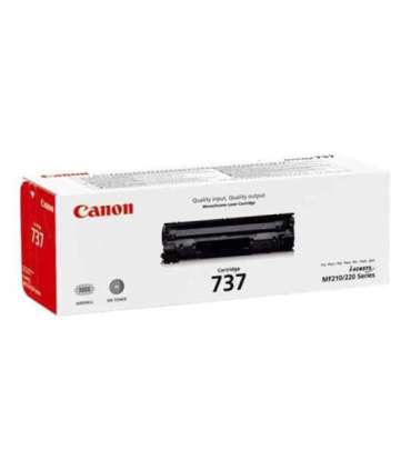 Canon 737 Toner Cartridge, Black
