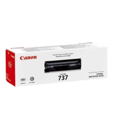 Canon 737 Toner Cartridge, Black